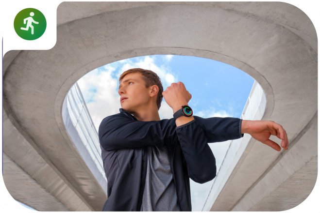 Smartwatch Motorola Moto Watch czarny 5