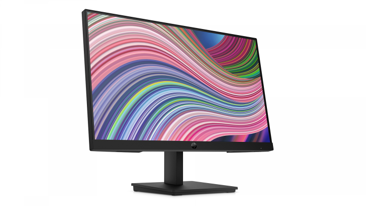 Monitor HP P22 G5 FHD 64X86AA - widok frontu lewej strony