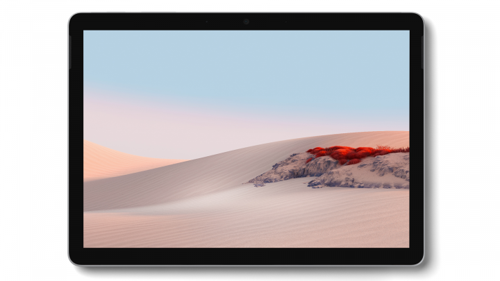 Microsoft Surface GO 2 srebrny - widok frontu