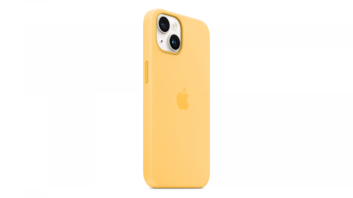 Etui Apple iPhone 14 Silicone Case z MagSafe Sunglow MPT23ZM/A 3