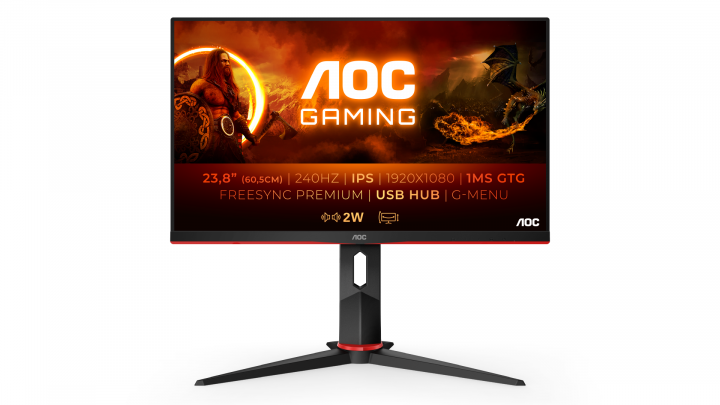 Monitor AOC 24G2ZU/BK