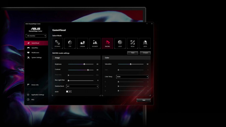 Monitor ASUS ROG Strix XG27WCMS 2