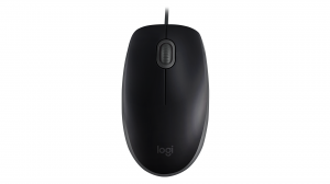 Mysz przewodowa Logitech B110 Silent czarna 910-005508