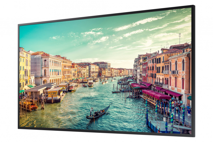 Monitor Samsung 55 QM55R LH55QMREBGCXEN - widok frontu prawej strony