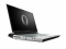 Laptop Dell Alienware Area-51m R2 srebrny - widok frontu lewej strony