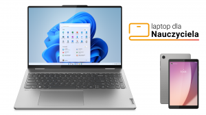 Laptop 2w1 dla Nauczyciela Lenovo Yoga 7 16IRL8 82YN005APB i7-1360P Touch 16" 2,5K 16GB 512SSD W11+Tablet M8 ZAD00069PL
