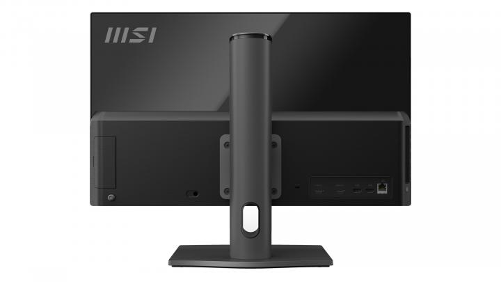 Komputer AiO MSI Modern AM241P 11M czarny - widok tyłu