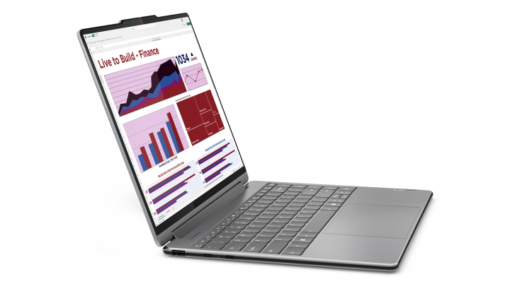 Laptop 2w1 Lenovo Yoga 9 14IMH9 W11H Luna Grey + Lenovo Slim Pen Bon akcesoria 12
