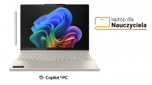 Laptop 2w1 dla Nauczyciela Lenovo Yoga 7 16AKP10 83JU000SPB Ryzen AI 7 350 Touch 16" 2,8K OLED 120Hz 16GB 512SSD W11