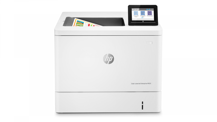 Color LaserJet Enterprise M555dn przód