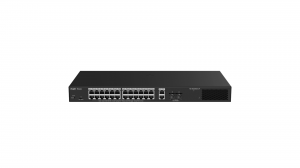 Switch Ruijie Reyee RG-ES228GS-LP 24-port GE PoE+ 250W 2x1Gb Base-T 2x1Gb SFP