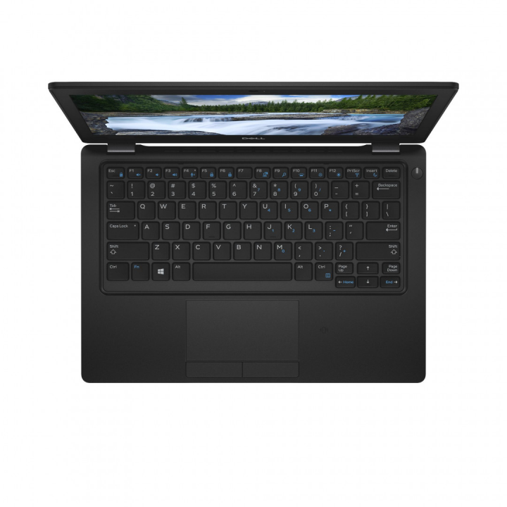 Laptop Dell Latitude 5290 czarny - widok z góry