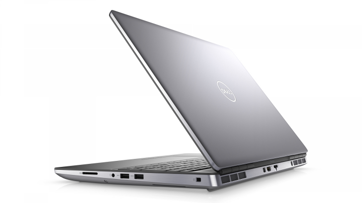 Mobilna stacja robocza Dell Precision 7550 szary - widok klapy prawej strony