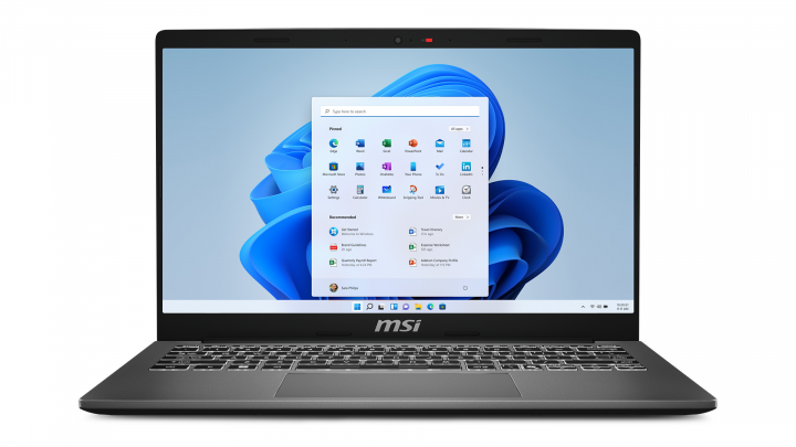 Laptop MSI Modern 15 F1M Platinium Grey W11