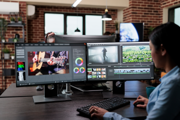 Sztuczna inteligencja w Adobe Premiere Pro i innych programach do montażu filmów mini