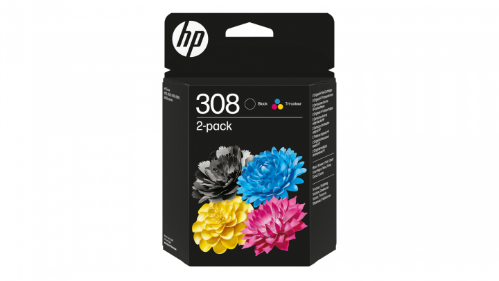Tusz HP 308 czterokolorowy 6L6S6UE