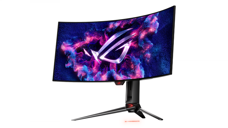 注目のブランド Swift ROG ASUS Monitor OLED 34 PG34WCDM ディスプレイ・モニター本体