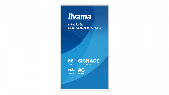 Monitor wielkoformatowy iiyama LH6581UHSG-1AG 2