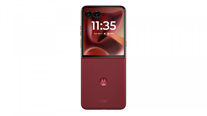 Motorola Razr 60 Ultra czerwony 4