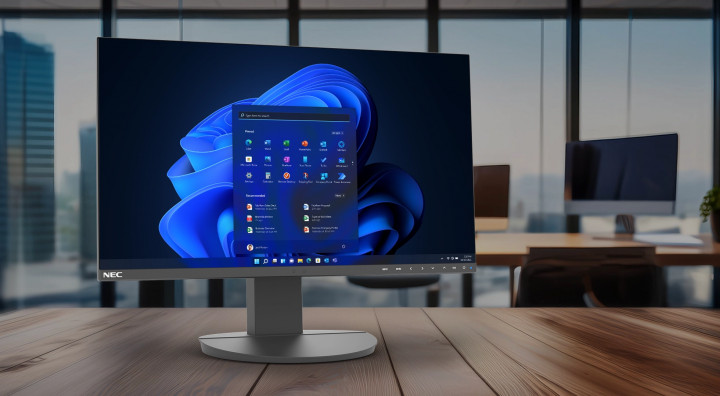 Sharp NEC MultiSync EA242F - czarny 2