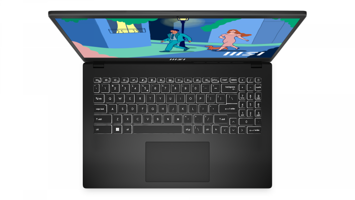 Laptop MSI Modern 15 B12M W11H (White BK) Classic Black4