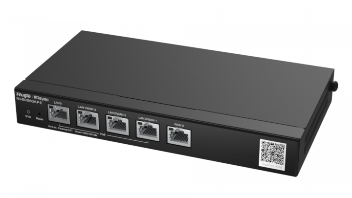Router Ruijie Reyee RG-EG305GH-P-E 5-port GE PoE+ 60W 3