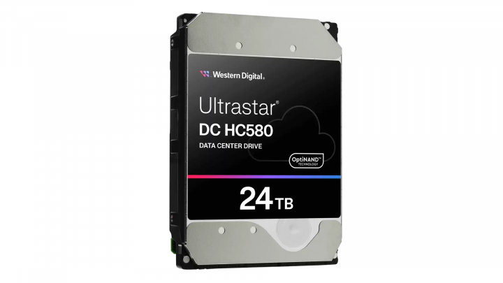 Western Digital Ultrastar DC HC580 24TB 3,5 WUH722424ALE6L4 - 0F62796 3