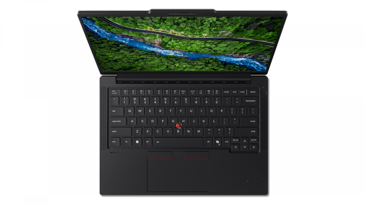 Mobilna stacja robocza Lenovo ThinkPad P14s Gen 7 AMD - widok klawiatury