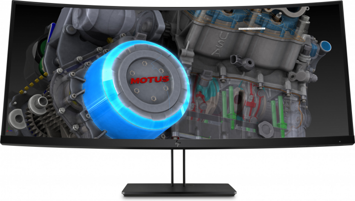 Monitor HP Z38c Z4W65A4 Z Curved Display - widok frontu
