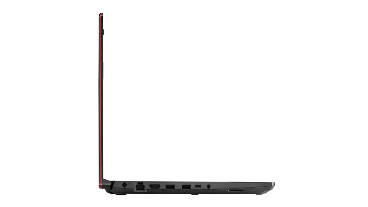 Laptop Asus TUF Gaming F15 FX506LI-widok lewej strony