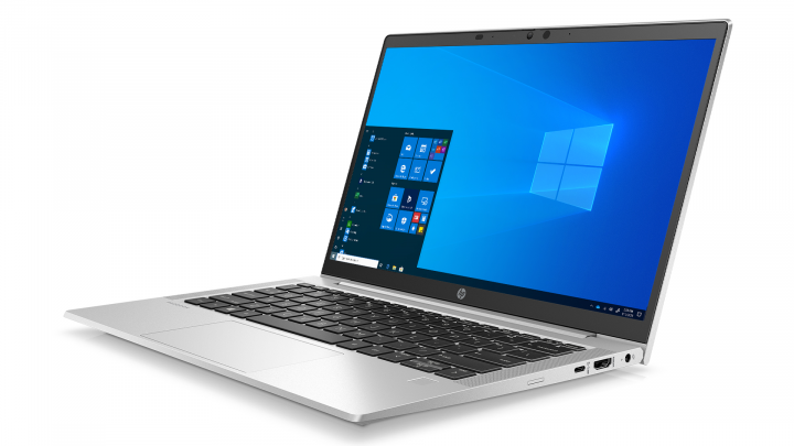 Laptop HP Probook 635 G8 Aero W10P widok frontu lewej strony
