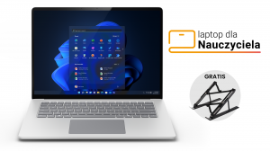 Laptop dla Nauczyciela Microsoft Surface Laptop 7 ZHQ-00009 X Elite X1E-80-100 Touch 15" 16GB 512SSD Adreno W11Pro Platynowy