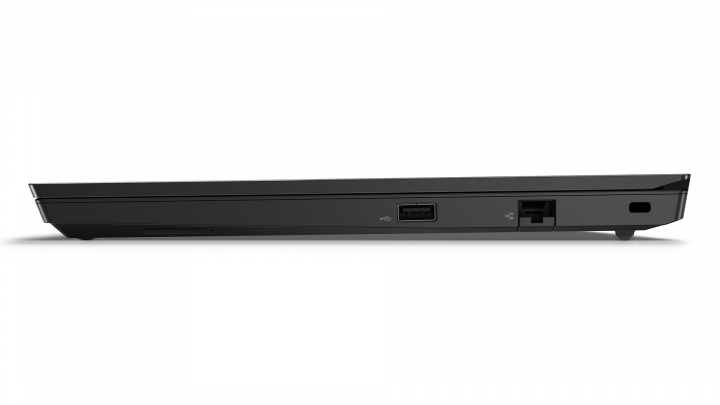 Laptop Lenovo ThinkPad E14 W10P czarny widok prawej strony
