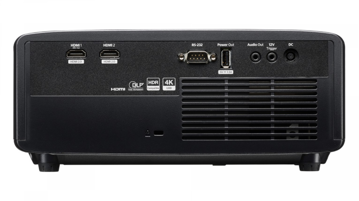 Projektor Optoma UZ38X E3P7P61E1112 tył
