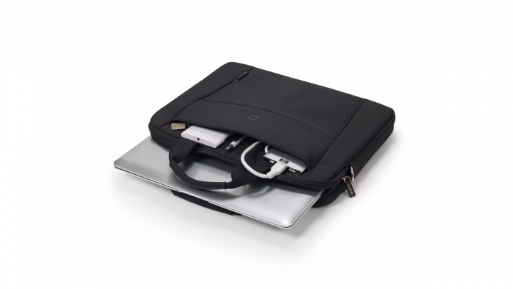 Torba do laptopa DICOTA Slim Case BASE 125 D31300 czarna - otwarta