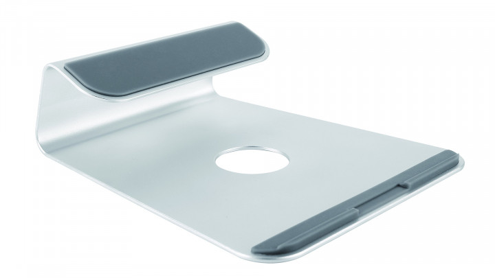LogiLink Notebook-Ständer Aus Aluminium – Für Laptops Bis 5 Kg, 239 X 210,5 X 67,5 Mm – Verbessert Blickwinkel & Kühlung