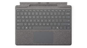 Etui z klawiaturą Microsoft Surface Pro Signature Type Cover z klawiszem Copilot 8XB-00207 platynowe