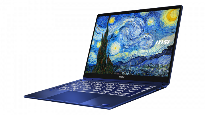 Laptop MSI Prestige 14 Flip AI+ The Starry Night 2