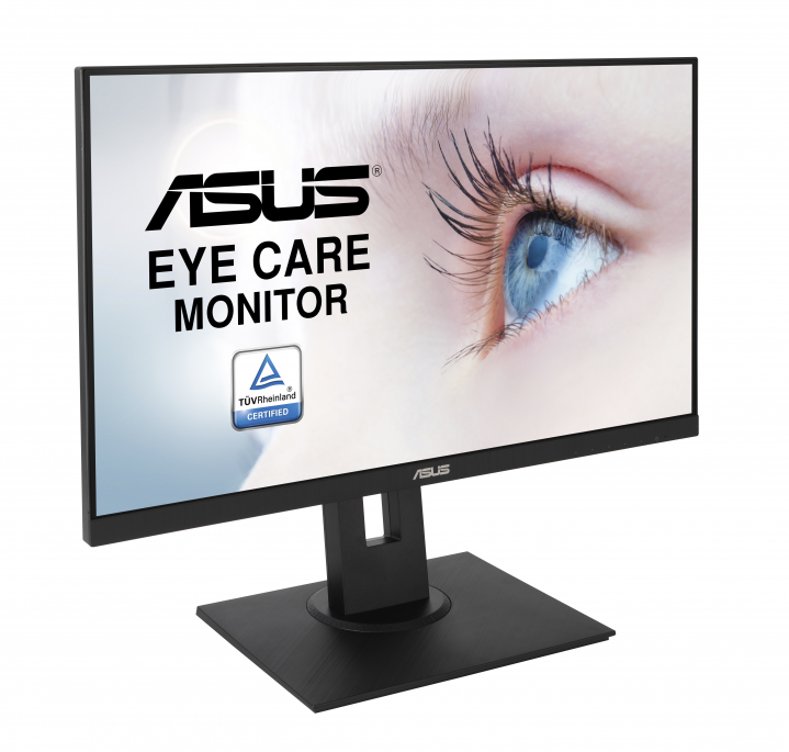 Monitor Asus VA24DQLB - widok frontu lewej strony
