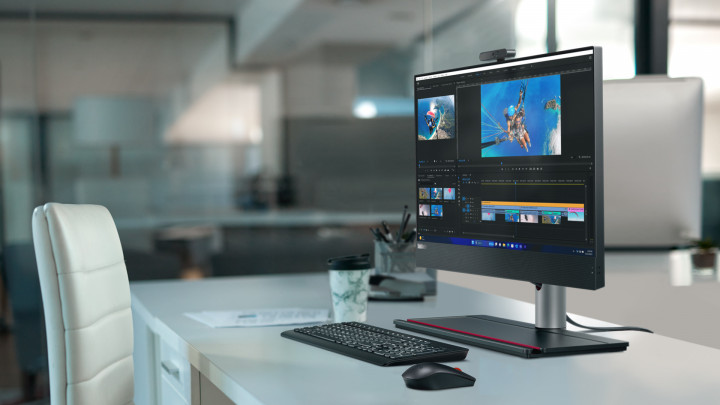 Komputer AiO Lenovo ThinkCentre M90a Gen 5 4