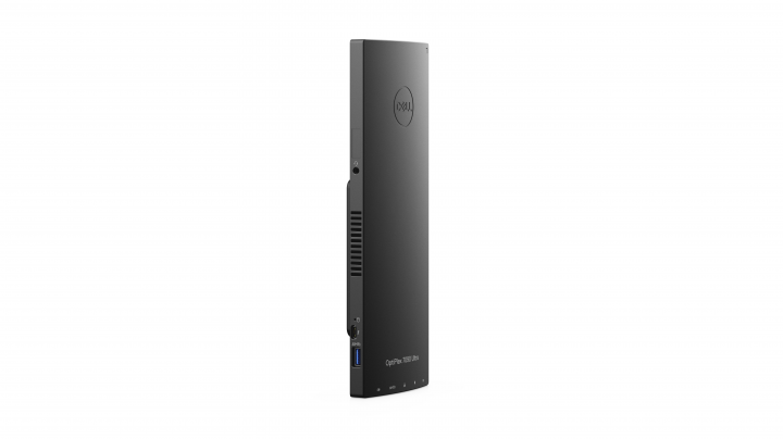 Komputer Dell OptiPlex 7090 UFF - widok frontu lewej strony