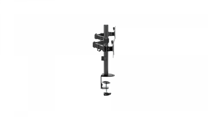 Uchwyt biurkowy na 2 monitory LogiLink 17-32" 9KG 75x75-100x100 BP0172 2
