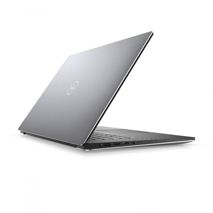 Mobilna stacja robocza Dell Precision 5540 platynowy - widok tyłu lewej strony