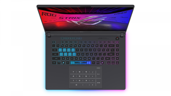Laptop ASUS ROG Strix G16 G615LR (RGB keyb) Eclipse Gray 9