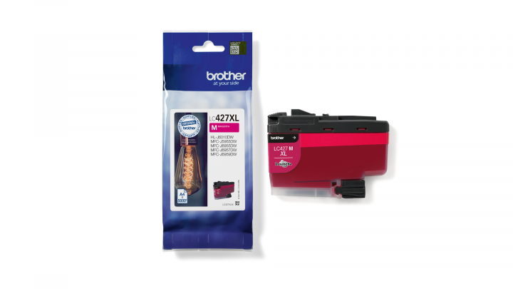 Tusz Brother LC-427XLM purpurowy box