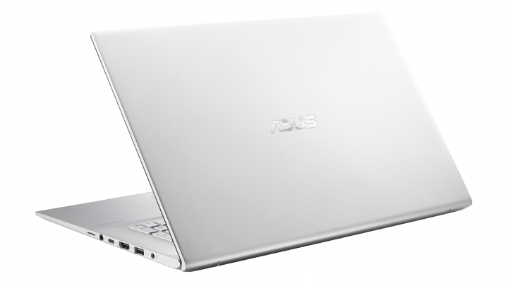 Laptop Asus VivoBook M712DA srebrny - widok klapy prawej strony