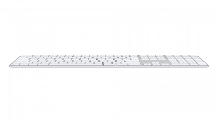 Klawiatura Apple Magic Keyboard z Touch ID i polem numerycznym biała MXK73Z/A 2