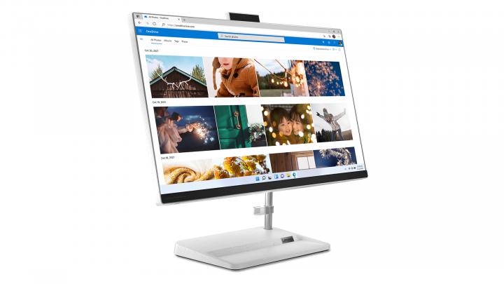 Komputer AiO Lenovo IdeaCentre 3 24IAP7 W11Pro biały 6