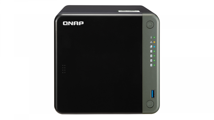 Serwer NAS QNAP TS-453D-4G - widok frontu