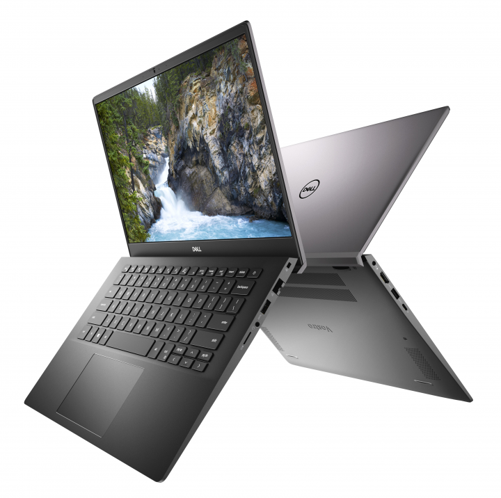 Laptop Dell Vostro 14 5401 szary - widok obudowy i pokrywy
